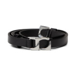 Ремень rag & bone Olympus Skinny Belt, черный - фото