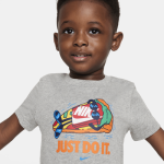 Футболка Nike Toddler Boxy Float T-Shirt, темно-серый - фото 3