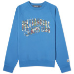 Свитшот Billionaire Boys Club Duck Camo Arch Logo, синий - фото