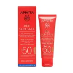 Тонированный солнцезащитный крем Bee Sun Safe Crema Con Color Spf50 Apivita, 50 ml - фото 2