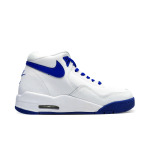 Кроссовки Nike Flight Legacy Vintage Basketball Shoes Men Mid-top Blue, белый - фото 2