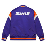 Тяжелая куртка из атласа NBA Phoenix Suns Mitchell and Ness, фиолетовый - фото 2