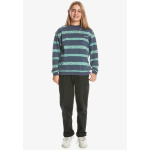 Толстовка TAKE US BACK CREW STRIPE Quiksilver, цвет crown blue heritage stripe - фото