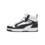 Кроссовки Puma Rebound V6 Mid Jr, белый - фото