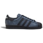 Adidas originals Superstar Обувь для скейтбординга унисекс, Black/Blue - фото 2