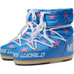 Зимние ботинки Light Low Stars MOON BOOT, цвет Alaskan Blue/Pink - фото