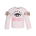 Детская толстовка Kenzo, розовый - фото