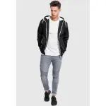 Ветровка URBAN CLASSICS " Urban Classics Men's Contrast Windrunner" (1 шт.), с капюшоном, белый - фото 7