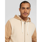 Худи SCOTCH & SODA Zip-Up Hoodie, цвет Camel/Sand - фото 3