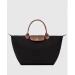 Сумка Le Pliage Original на молнии с застежкой Longchamp, черный - фото