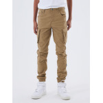 Брюки карго NKMRYAN CARGO R TWI PANT 2222-BA Name it, цвет kelp - фото