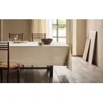 Скатерть из хлопка с вышивкой Zara Home, экрю - фото