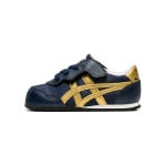 Кроссовки Onitsuka Tiger Serrano Toddler Shoes TD Low-top Navy / Yellow - фото