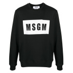 MSGM толстовка с логотипом, черный - фото