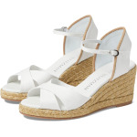 Туфли Stuart Weitzman Mirela II Espadrille Wedge, цвет White/Natural - фото