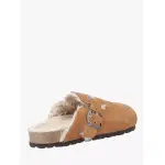 Тапочки Hush Puppies Jade Suede Wool Lined Clog, цвет tan - фото 3