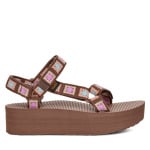 Сандалии Teva Flatform Universal Crochet 1150210 UWN, коричневый - фото