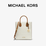 Сумка-тоут женская Michael Kors Mercer среднего размера, темно - коричневый - фото 5