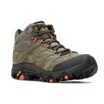 Походные ботинки Merrell Moab 3 Mid Goretex, зеленый - фото