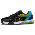 Кроссовки DC Shoes Versatile Lifestyle Shoes Men Low-top Black/Green/Blue, черный - фото