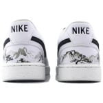 Кроссовки Nike Court Vision 1 Skateboarding Shoes Men Low-top White/black, черный - фото 4