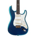 Электрогитара Fender Custom Shop Limited Edition 65 Stratocaster Journeyman Relic Electric Guitar Aged Blue Sparkle - фото