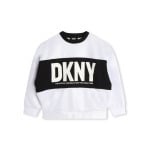 DKNY толстовка с логотипом, серый - фото