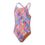 Цельный купальник Speedo GIRLS PRINTED TWINSTRAP, разноцветный - фото