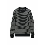 Джемпер STRIPED LONG SLEEVE Massimo Dutti, темно-синий - фото 4