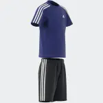 Спортивный костюм Adidas Sportswear "ESSENTIALS 3-STRIPES SET OF AND SHORTS" (2 шт.), синий - фото 13