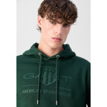 Толстовка с капюшоном TONAL SHIELD HOODIE GANT, темно-зеленый - фото 6