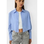 Рубашка Bershka, цвет Light Blue - фото 5