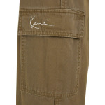 Брюки карго KW241-061-1 SMALL SIGNATURE WASHED Karl Kani, цвет olive - фото 12