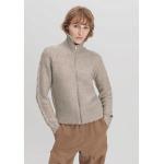 Кардиган Hessnatur Strickjacke Regular aus reiner Merinowolle, цвет naturbeige - фото 3