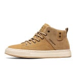 Кроссовки мужские Lifestyle Shoes Men High-Top G.N.Shijia, коричневый - фото