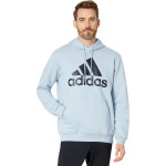 Худи adidas Essentials Fleece Big Logo Hoodie, цвет Wonder Blue - фото