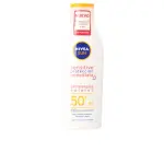 Солнцезащитный крем Sun Antialergias Solares Sensitive Spf50+ Leche Nivea, 200 мл - фото