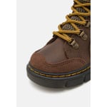 Ботильоны на шнуровке RAFFE PANEL BOOT UNISEX Dr. Martens, темно-коричневый - фото