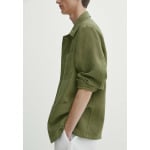 Летняя куртка WITH POCKETS Massimo Dutti, зеленый - фото 5