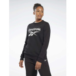 Блуза Reebok RI BL Fleece Crew, черный - фото