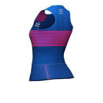 Спортивный топ Compressport Triathlon Postural Tank, синий - фото 2