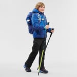 Детская стеганая походная куртка Decathlon Mh500 7–15 лет Quechua, зеленый - фото 4