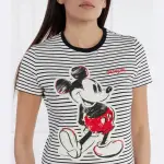 Футболка стандартного кроя Desigual x mickey mouse Desigual, белый - фото 4