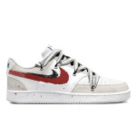 Кроссовки Nike Court Vision 1 Skateboarding Shoes Men Low-top White/red, белый/красный - фото 2