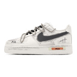 Кроссовки для скейтбординга Air Force 1 женские, низкие, черный Nike - фото 2