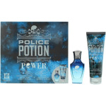 Подарочный набор из 2 предметов Police Potion Power Eau de Parfum 30 мл Гель для душа 100 мл - фото