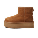 Угги UGG Classic Mini Platform, коричневый - фото