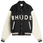 Куртка университетской формы колледжа Rhude, черный - фото