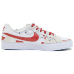 Кроссовки Nike Court Royale Skateboarding Shoes Men Low-top White/red/gray, красный - фото 2