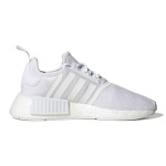 Кроссовки Adidas NMD R1 Refined Cloud White Grey One GS - фото 2